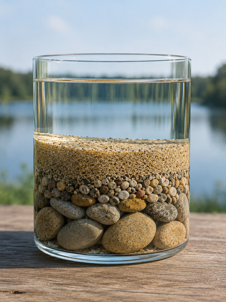 Камни—Песок—Вода